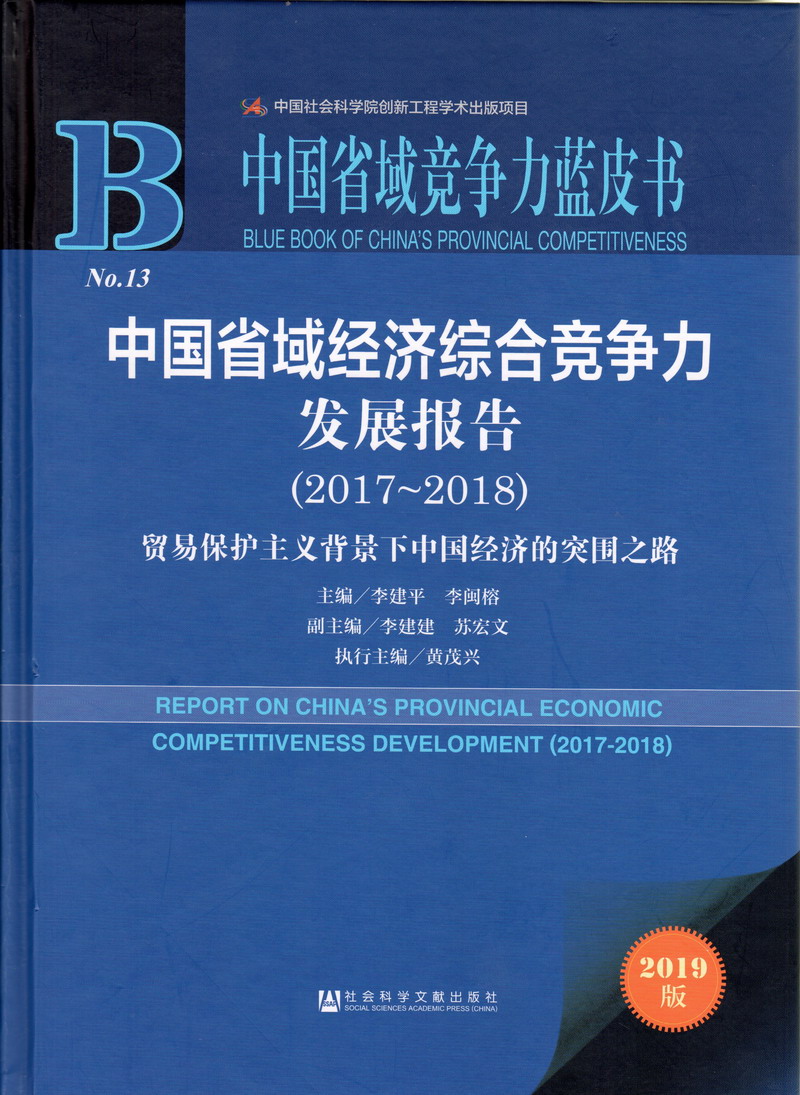 男人插女人视频网站白云中国省域经济综合竞争力发展报告（2017-2018）